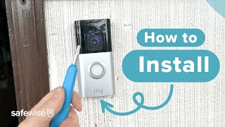 How to install the Ring Battery Doorbell Plus [upl. by Dorita562]