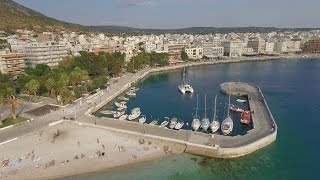 Loutraki Coastline Corinth Greece [upl. by Dusen]