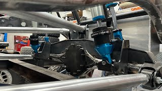 CRAZY Suspension Build Timelapse  Triangulated 4 link Rear end [upl. by Spear82]