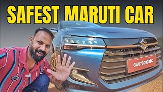 SAFEST MARUTI CAR  REALLY 😳 New Dzire 2024 Achieves FIVE STAR SAFETY Rating in GNCAP [upl. by Netsyrk930]