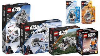 All LEGO Star Wars Sets January 2022 CompilationCollection Speed Build [upl. by Letsirk868]