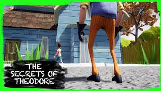 HELLO NEIGHBOR MOD KIT THE SECRETS OF THEODORE  THE NEIGHBOR IS STEAMING HIMSELF [upl. by Bamford]