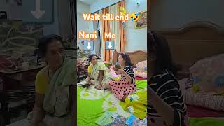 Pareshan kar di nani ko😫😆🤪 funny family durgeshnandini shorts trending subscribe [upl. by Siladnerb]