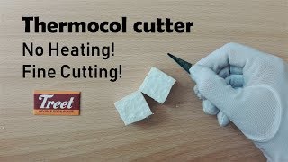 How to fine cut thermocol without Heating [upl. by Oniuqa]