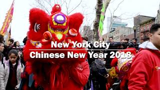 Exploring NYC Chinese New Year [upl. by Idisahc]