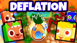 ⚡️MASSIVE Deflation HAPPENING NOW  Invest NOW  Pet Simulator 99  Roblox [upl. by Desta]