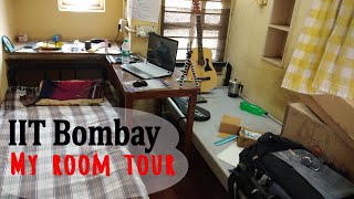 IIT BOMBAY  Hostel Room Tour 2021  DustyBun  IIT Hostels [upl. by Amoreta]