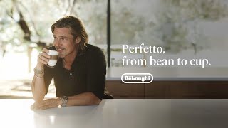 SLO  DeLonghi  Coffee  Perfetto from bean to cup  Brad Pitt x De’Longhi global Campaign  20 [upl. by Annoirb]