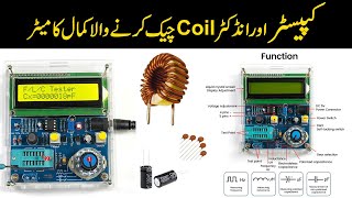 Capacitance Inductance Tester DIY Electronic Kit Frequency Measurement Display  JLCPCB [upl. by Naedan]