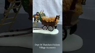 Dept 56 Thatchers  Fall Theme Dickens Village Accessory Figurines available at treasuretiquecom [upl. by Esinal]