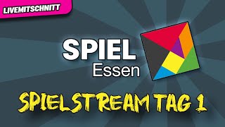 LIVE von der SPIEL Messe Essen  Tag 1 Streamhighlights [upl. by Enawd]