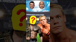 Ronaldo and the rock therock johncena football wwe ronaldo cristianoronald cristianoronaldojr [upl. by Arty]