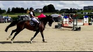 5Platz Springprfg Kl L  WegampZeit  Jumping Weiswampach 2016  Lara v Lissabon [upl. by Karney]