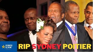 Sidney Poitier FuneralDenzel WashingtonOprah Winfrey Barack Obama Broke Silence On Death of Icon [upl. by Ynettirb]