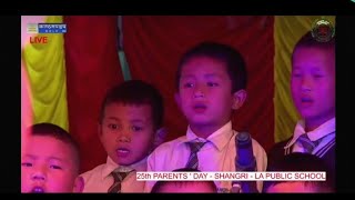 25th parents day shangrila public school jorpati singing Ayush and Aashish magar and friends 2079 [upl. by Ocimad258]