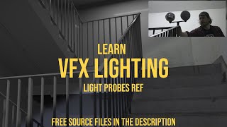 VFX Lighting  Grey and Chrome Ball Light Probes [upl. by Esorbma]