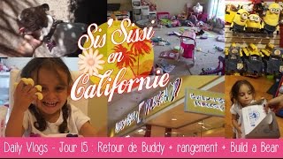 Daily Vlogs SisSissi en Californie  J15  Retour de Buddy  rangement  Build a Bear [upl. by Fasano600]