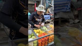 Crazy speed Super fast fruit cutting skills in Thailand shots [upl. by Sher]