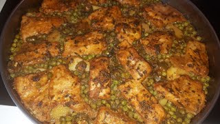 Tajine de poisson rapide et facileطاجن السمك بطريقه سهله وسريعة [upl. by Faux293]