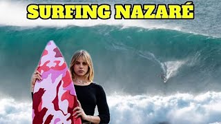 SURFING NAZARE what it takes to ride the biggest wave in the world [upl. by Loutitia]