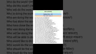 English Bangla word meaning [upl. by Yadsnil]