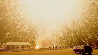 5000 CANISTER SHELL LAUNCH WORLD RECORD  Dominator Fireworks [upl. by Kaehpos]