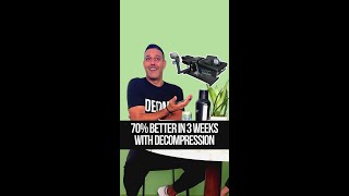 70 Pain Relief in 3 Weeks with Decompression Therapy [upl. by Thirion244]