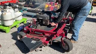 Lot 1317 Swisher 66” Finish Mower [upl. by Anoyet]