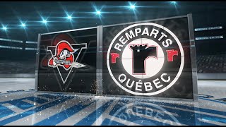 383 Drummondville Voltigeurs 2 Quebec Remparts 5 220422 [upl. by Eneres229]