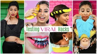 Testing VIRAL Beauty amp Fashion HACKS   Anaysa [upl. by Eliezer]