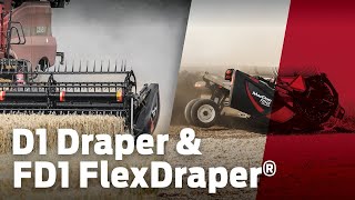 D1 Draper amp FD1 FlexDraper® Headers for Combines [upl. by Edie]