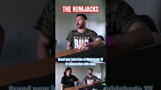 THE RUMJACKS  Brand new interview at Nightshade TV in cooperation with Slam therumjacks folkpunk [upl. by Lyrem]