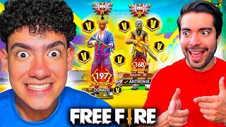 TheDonato y AntronixxG EL MEJOR DUO de FREE FIRE en VIVO RACHA DE 4   TheDonato [upl. by Ashraf]