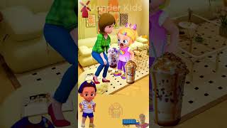 Mom’s Bubble Tea Surprise 🧋 Big Sister’s Funny Reaction  Heartwarming Kids Animation animation [upl. by Alleciram]