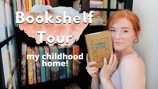 My Childhood Home Bookshelf Tour 🌷 [upl. by Filler196]