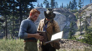 What happens if Arthur meets Time Traveller after collecting all rock carvings rdr2 fyp gaming [upl. by Koziel235]