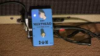 Dam Meathead Silicone Fuzz Pedal Review Demo [upl. by Rep]