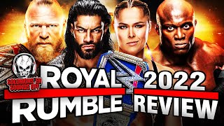 WWE Royal Rumble 2022 Review  ONE OF THE WORST ROYAL RUMBLE MATCHES EVER RONDA ROUSEY RETURNS [upl. by Drolyag]