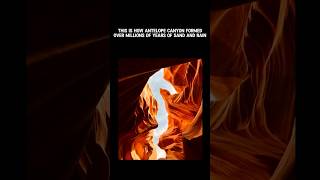 Nature’s Art The Creation of Antelope Canyon  Kota Champs shorts science physics experiment [upl. by Millford185]