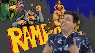 Rampage Arcade  Video Game Years 1986 [upl. by Atener]