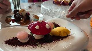 Royal Caribbean Symphony of the Seas Specialty Restaurant Wonderland  Desserts amp The World [upl. by Nail]