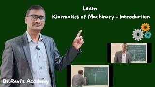 Kinematics of MachineryIntroduction [upl. by Ahtaga]