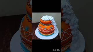 New one piece cake design cakedesign viralvideo cakedecoration [upl. by Adim]