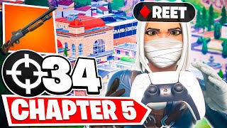 Reet DOMINATES Fortnite CHAPTER 5 🎮 [upl. by Margi]