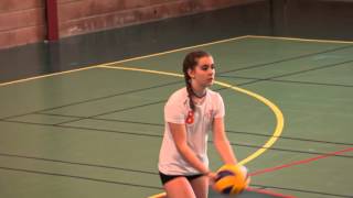 Match Volley Cadettes CastelnaudaryGruissan du 18102015 [upl. by Rafaello485]