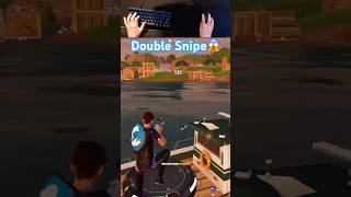 Double Snipe😱fortnite gaming shorts [upl. by Euphemie]