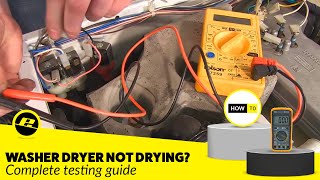 How to Diagnose Washer Dryer Drying Problems [upl. by Aicyla]