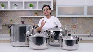 🌟 Tamaleras Royal Prestige Cocina Como un Chef Grandes Recetas 🍲  Modelos de 12 a 60 Qt [upl. by Kaleb]