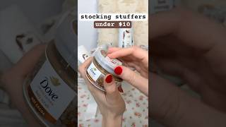 stocking stuffers UNDER 10 🎅🏻🎀 holidaywithyoutube giftguide giftideas [upl. by Glennon]