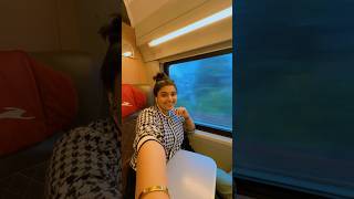 Milan😍ITALY కి మా Business Class Train Journey✨50k Ticket Price for 3 shorts viral travel [upl. by Petersen]